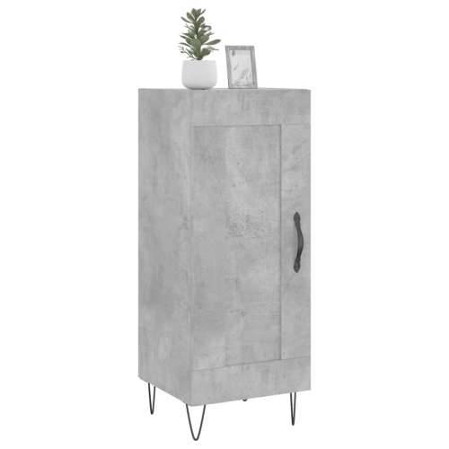 Komoda siva boja betona 34,5x34x90 cm od konstruiranog drva Beton siva 1 Cijena