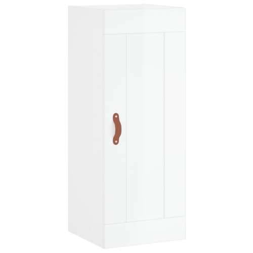 Zidni ormarić sjajni bijeli 34,5 x 34 x 90 cm konstruirano drvo - Visoko sjajno bijela 1 Cijena