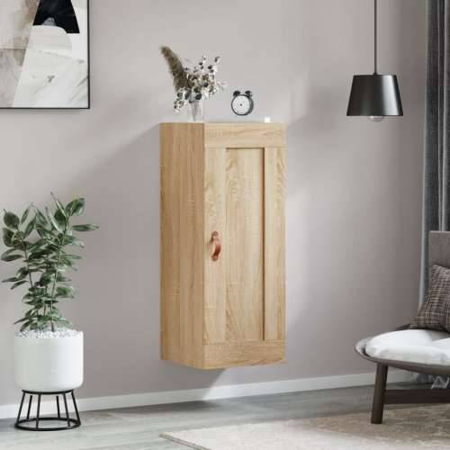 Zidni ormarić boja hrasta 34,5 x 34 x 90 cm konstruirano drvo - sonoma hrast 1 Cijena