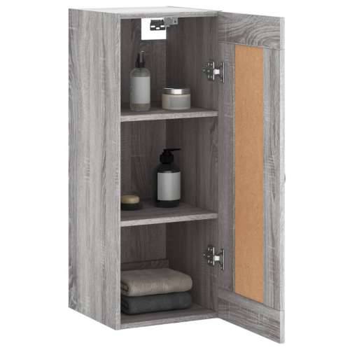 Zidni ormarić siva boja hrasta 34,5x34x90 cm konstruirano drvo - Sivi hrast sonoma 1 Cijena