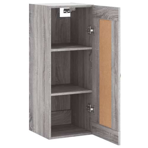 Zidni ormarić siva boja hrasta 34,5x34x90 cm konstruirano drvo - Sivi hrast sonoma 1 Cijena