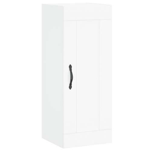 Zidni ormarić bijeli 34,5 x 34 x 90 cm od konstruiranog drva - Bijela 1 Cijena