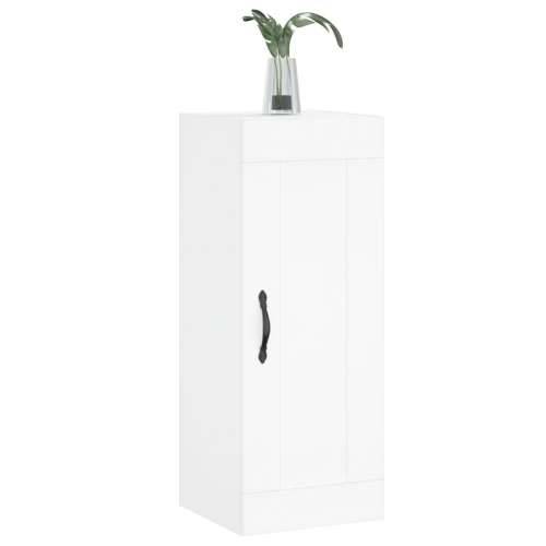 Zidni ormarić bijeli 34,5 x 34 x 90 cm od konstruiranog drva - Bijela 1 Cijena