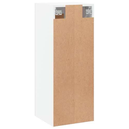 Zidni ormarić bijeli 34,5 x 34 x 90 cm od konstruiranog drva - Bijela 1 Cijena