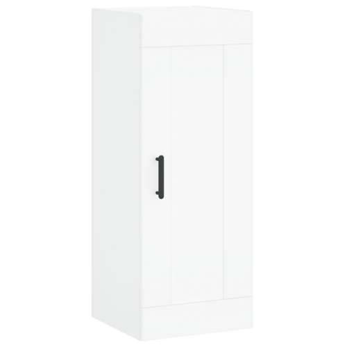 Zidni ormarić bijeli 34,5 x 34 x 90 cm od konstruiranog drva - Bijela 1 Cijena