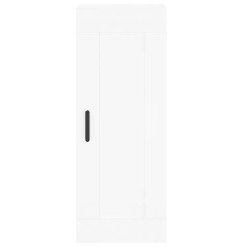 Zidni ormarić bijeli 34,5 x 34 x 90 cm od konstruiranog drva - Bijela 1 Cijena