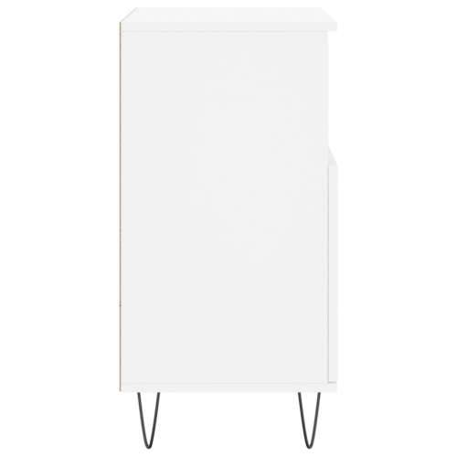 Komoda bijela 60 x 35 x 70 cm od konstruiranog drva - Bijela 1 Cijena