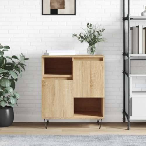 Komoda boja hrasta sonome 60 x 35 x 70 cm od konstruiranog drva - sonoma hrast 1 Cijena