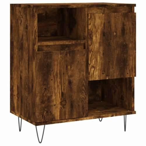 Komoda boja dimljenog hrasta 60 x 35 x 70 cm konstruirano drvo - Dimljeni hrast 1 Cijena