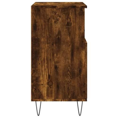 Komoda boja dimljenog hrasta 60 x 35 x 70 cm konstruirano drvo - Dimljeni hrast 1 Cijena