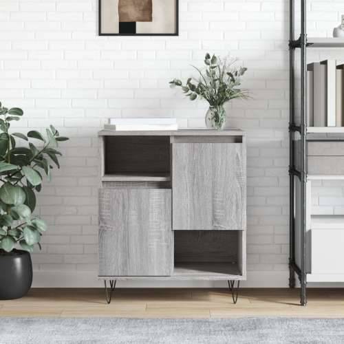 Komoda sivog hrasta sonome 60x35x70 cm od konstruiranog drva - Sivi hrast sonoma 1 Cijena