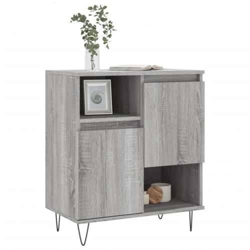 Komoda sivog hrasta sonome 60x35x70 cm od konstruiranog drva - Sivi hrast sonoma 1 Cijena