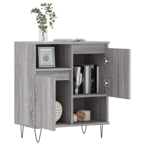 Komoda sivog hrasta sonome 60x35x70 cm od konstruiranog drva - Sivi hrast sonoma 1 Cijena