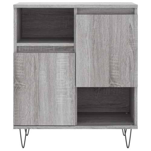 Komoda sivog hrasta sonome 60x35x70 cm od konstruiranog drva - Sivi hrast sonoma 1 Cijena