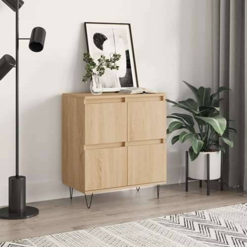 Komoda boja hrasta sonome 60 x 35 x 70 cm od konstruiranog drva - sonoma hrast 1 Cijena