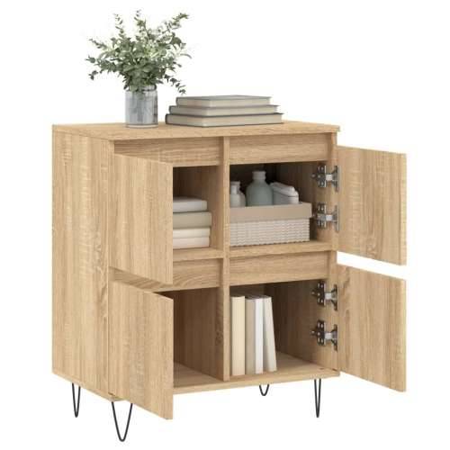 Komoda boja hrasta sonome 60 x 35 x 70 cm od konstruiranog drva - sonoma hrast 1 Cijena