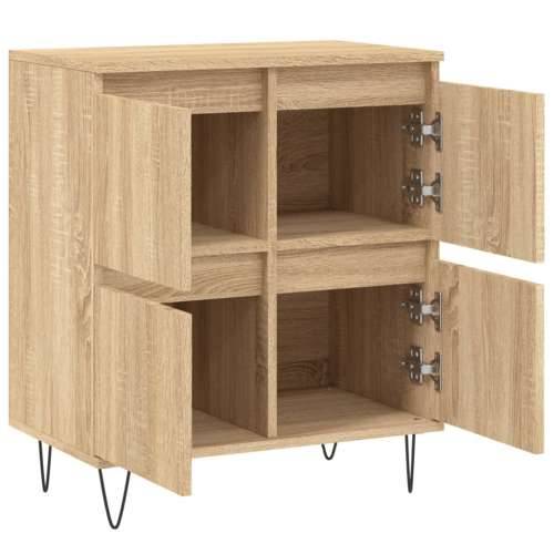 Komoda boja hrasta sonome 60 x 35 x 70 cm od konstruiranog drva - sonoma hrast 1 Cijena