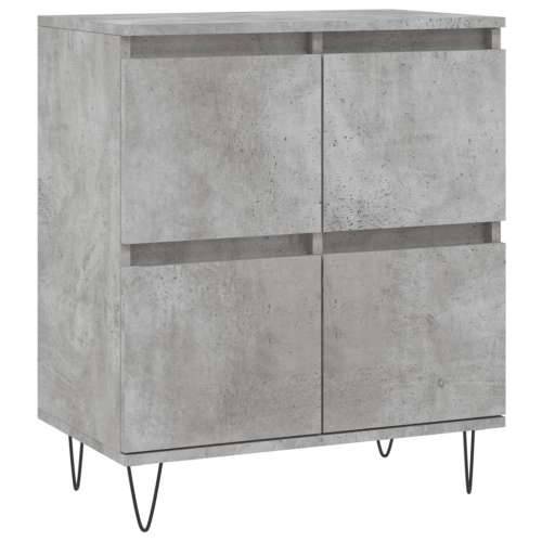 Komoda siva boja betona 60x35x70 cm od konstruiranog drva - Beton siva 1 Cijena