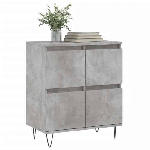 Komoda siva boja betona 60x35x70 cm od konstruiranog drva - Beton siva 1 Cijena