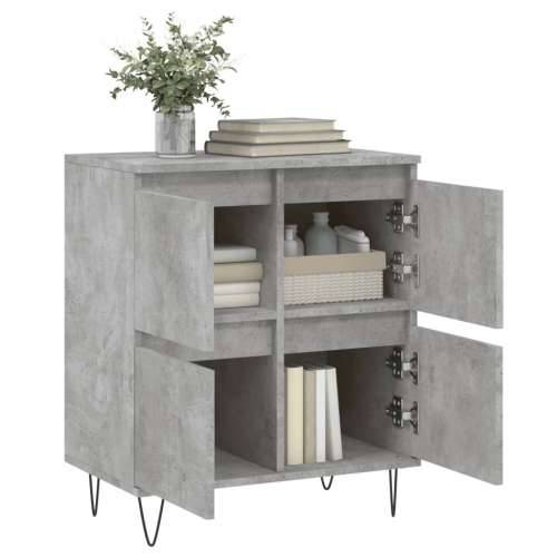 Komoda siva boja betona 60x35x70 cm od konstruiranog drva - Beton siva 1 Cijena