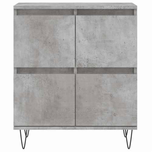 Komoda siva boja betona 60x35x70 cm od konstruiranog drva - Beton siva 1 Cijena