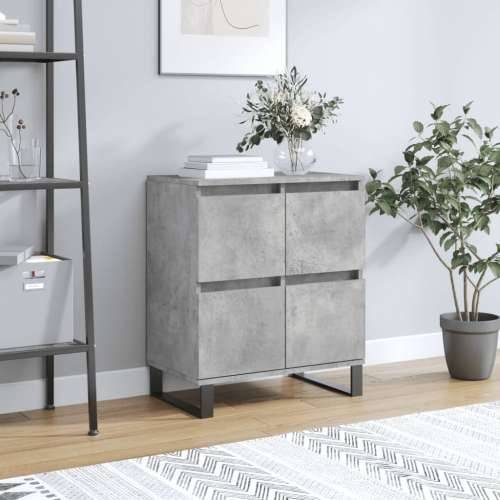 Komoda siva boja betona 60x35x70 cm od konstruiranog drva - Beton siva 1 Cijena