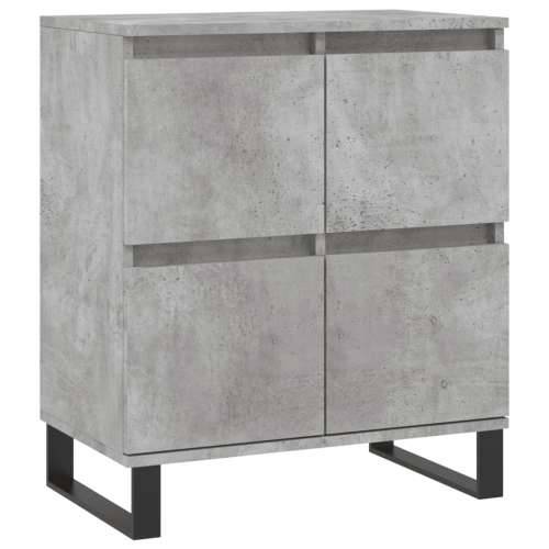 Komoda siva boja betona 60x35x70 cm od konstruiranog drva - Beton siva 1 Cijena