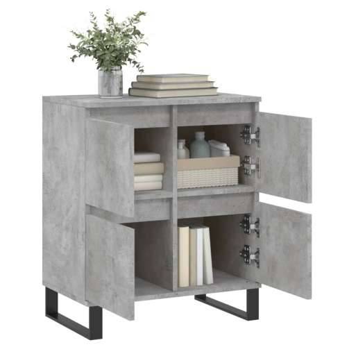 Komoda siva boja betona 60x35x70 cm od konstruiranog drva - Beton siva 1 Cijena