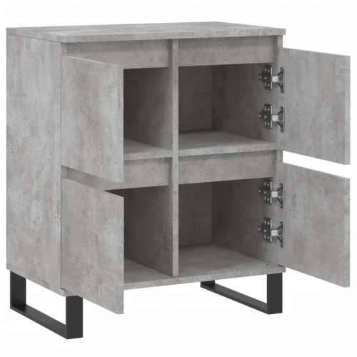 Komoda siva boja betona 60x35x70 cm od konstruiranog drva - Beton siva 1 Cijena