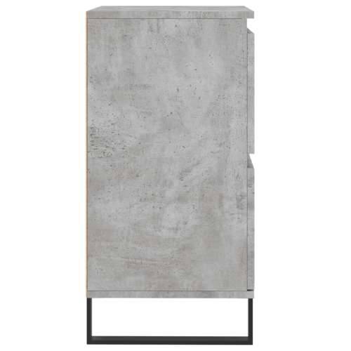 Komoda siva boja betona 60x35x70 cm od konstruiranog drva - Beton siva 1 Cijena