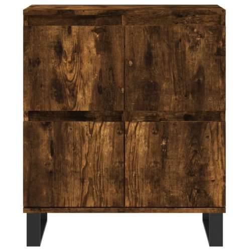 Komoda boja dimljenog hrasta 60 x 35 x 70 cm konstruirano drvo - Dimljeni hrast 1 Cijena