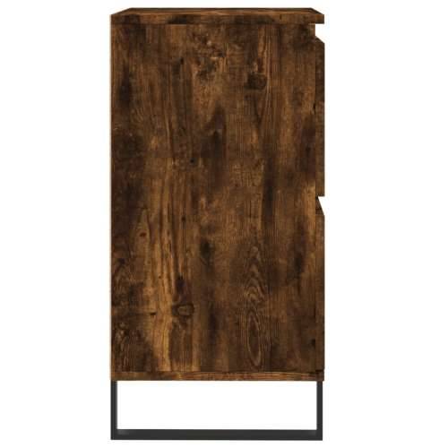 Komoda boja dimljenog hrasta 60 x 35 x 70 cm konstruirano drvo - Dimljeni hrast 1 Cijena