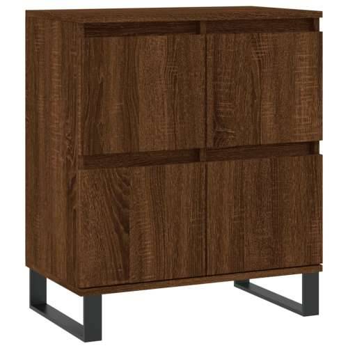Komoda boja smeđeg hrasta 60 x 35 x 70 cm konstruirano drvo - Smeđi hrast 1 Cijena