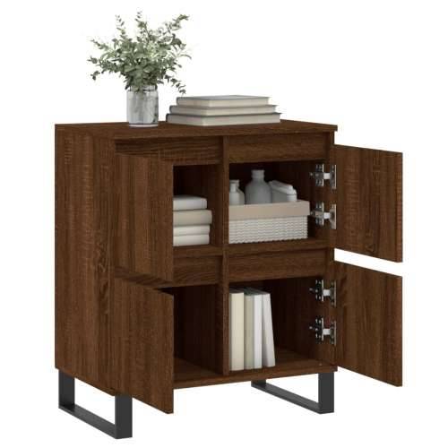 Komoda boja smeđeg hrasta 60 x 35 x 70 cm konstruirano drvo - Smeđi hrast 1 Cijena