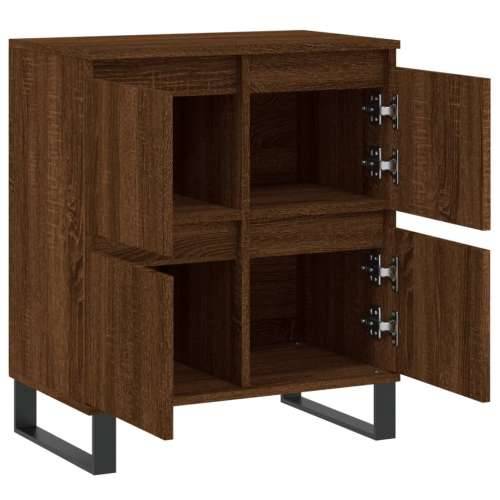 Komoda boja smeđeg hrasta 60 x 35 x 70 cm konstruirano drvo - Smeđi hrast 1 Cijena