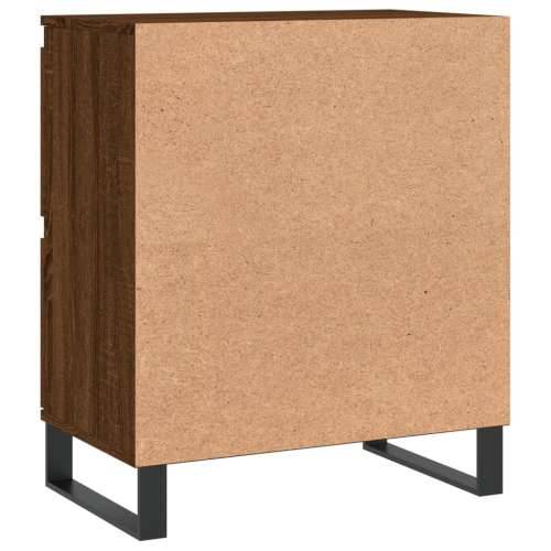 Komoda boja smeđeg hrasta 60 x 35 x 70 cm konstruirano drvo - Smeđi hrast 1 Cijena