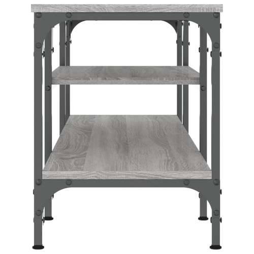 TV ormarić boja hrasta sonome 121x35x45 cm od drva i željeza Sivi hrast sonoma 1 121 cm Cijena