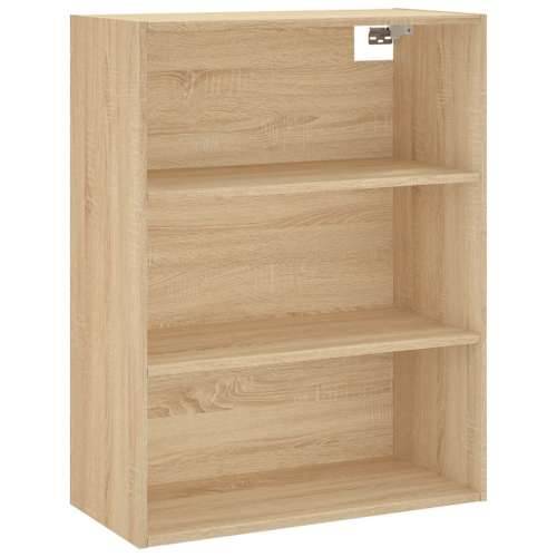 Visoka komoda hrasta sonome 69,5x34x180cm od konstruiranog drva - sonoma hrast 1 2 vrata Cijena