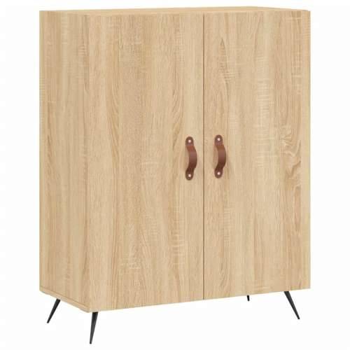 Visoka komoda hrasta sonome 69,5x34x180cm od konstruiranog drva - sonoma hrast 1 2 vrata Cijena