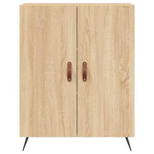 Visoka komoda hrasta sonome 69,5x34x180cm od konstruiranog drva - sonoma hrast 1 2 vrata Cijena
