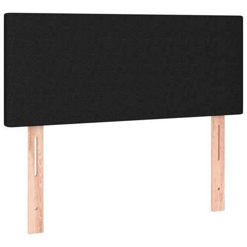 Box spring krevet s madracem crni 90x190 cm od tkanine - Crna 90 x 190 cm Gladak dizajn Cijena