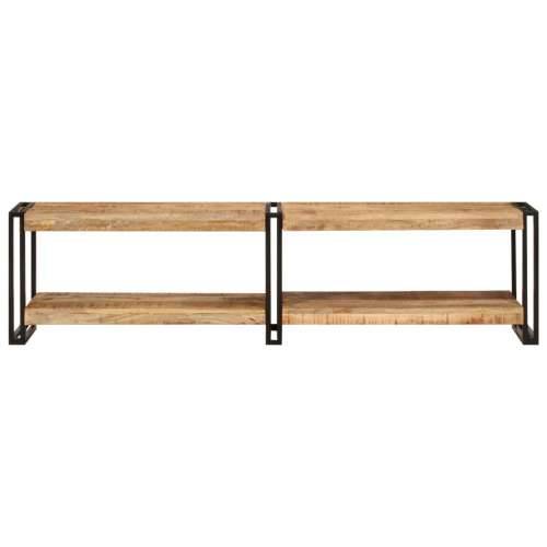 TV ormarić 160 x 30 x 40 cm od masivnog drva manga - Crna 1 160 cm masivno drvo manga Cijena