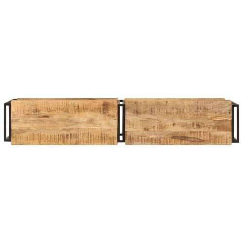 TV ormarić 160 x 30 x 40 cm od masivnog drva manga - Crna 1 160 cm masivno drvo manga Cijena