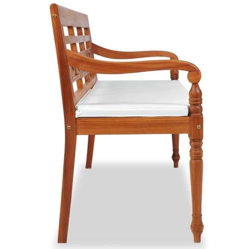 Batavia klupa s jastucima 150 cm tikovina Cijena