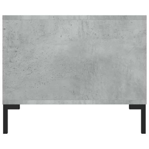Stolić za kavu boja betona 102 x 50 x 40 cm konstruirano drvo - Beton siva 1 Cijena