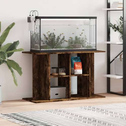 Stalak za akvarij boja hrasta 100x40x60 cm konstruirano drvo - Dimljeni hrast 100 x 40 x 60 cm Cijena