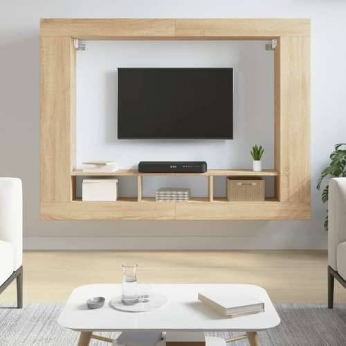 TV ormarić boja hrasta sonome 152x22x113 cm konstruirano drvo - sonoma hrast 1 Cijena