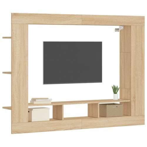 TV ormarić boja hrasta sonome 152x22x113 cm konstruirano drvo - sonoma hrast 1 Cijena