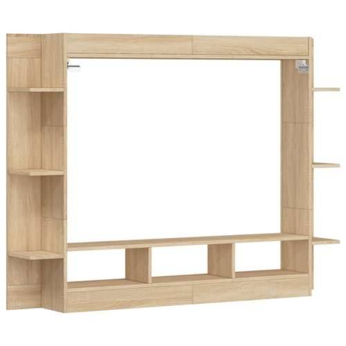 TV ormarić boja hrasta sonome 152x22x113 cm konstruirano drvo - sonoma hrast 1 Cijena