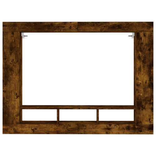 TV ormarić boja dimljenog hrasta 152x22x113cm konstruirano drvo - Dimljeni hrast 1 Cijena